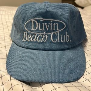 New Duvin Beach Club hat. Never worn SnapBack style.